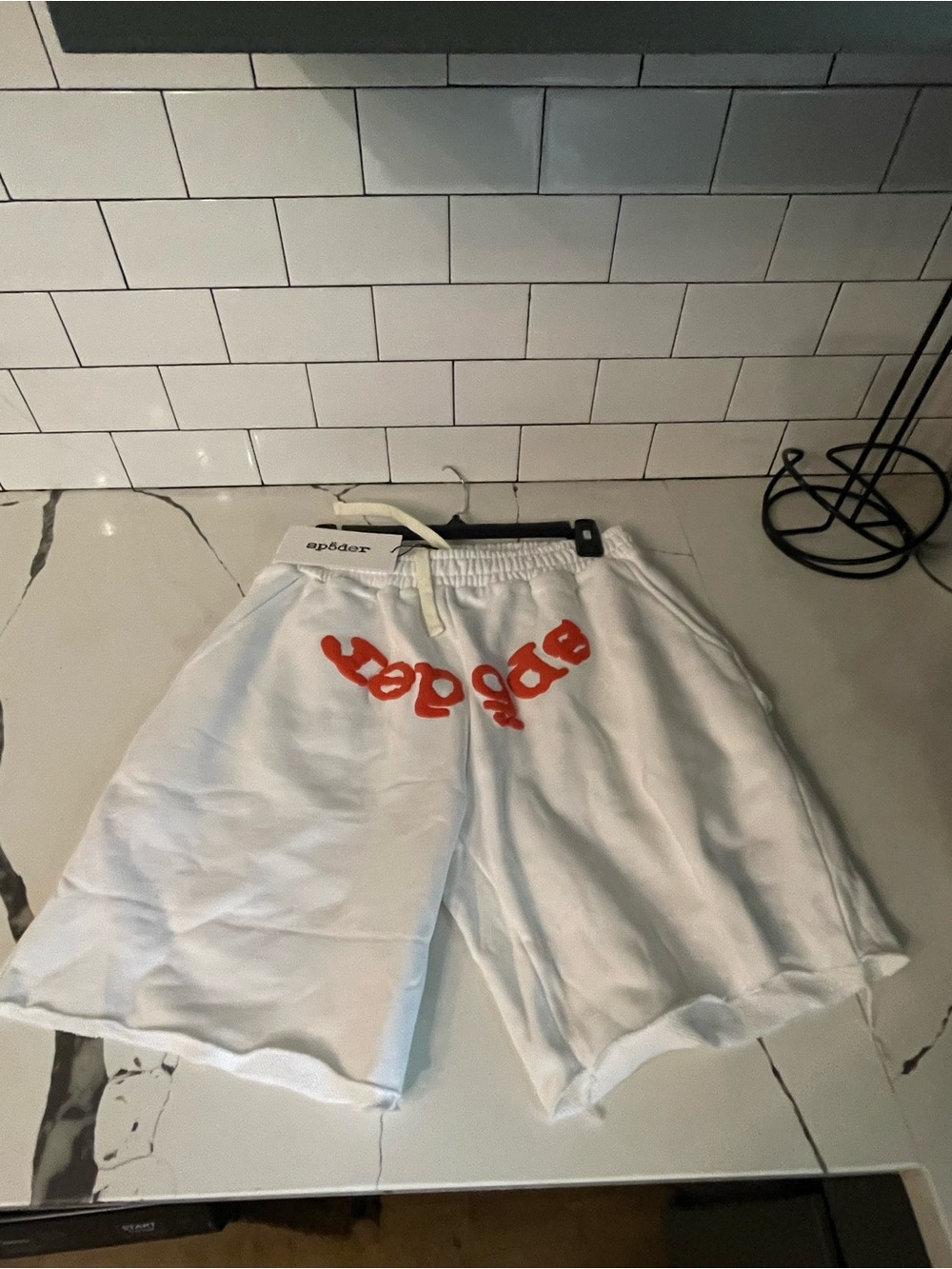 Mens Graphic Design Shorts Size L.
